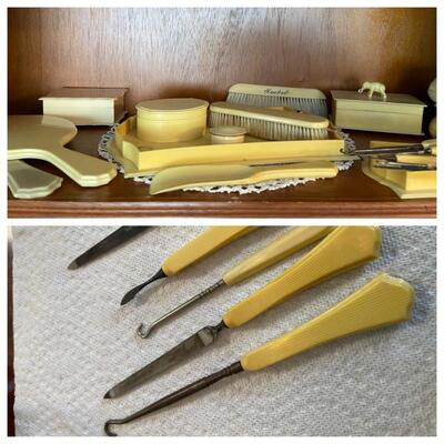 Celluloid dresser items