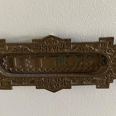 Vintage letter sign