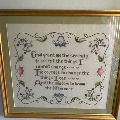 Needlework picture