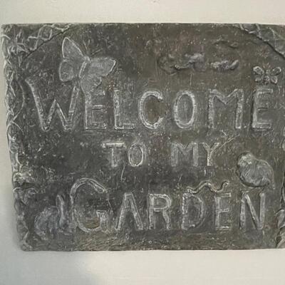 Garden sign