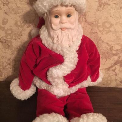 Porcelain Santa 