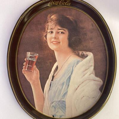 1. Coca- Cola Advertising Trays