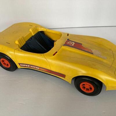 554. Vintage Barbie Mattel 1979 Super Vette Corvette Car