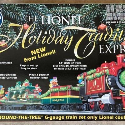 37. Lionel Holiday Tradition Express Christmas Train Set