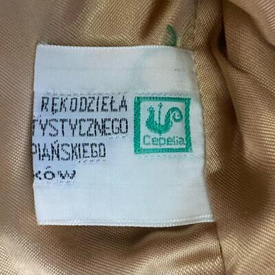 545. Vintage Krakow Designer Vest/Costume with Beading and Sequence- Polish Art Center