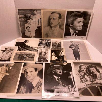 333. Large lot of Vintage Photographs from Willow Grove Park including Signed Photographs