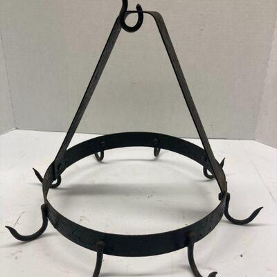 386. Vintage Metal Meat Hanger from Farmers Market