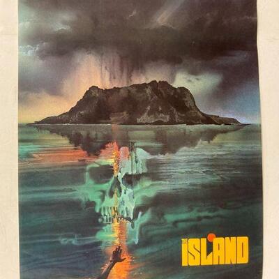 249. 1975 Universal Film Poster Advertising for The Island