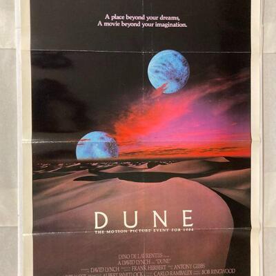 253. Original 1984 Movie Poster Art Dune
