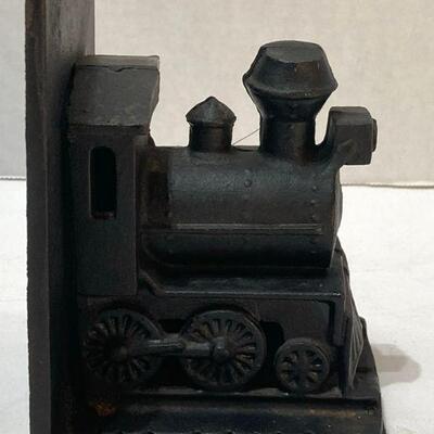 146. Cast Iron Train Doorstop