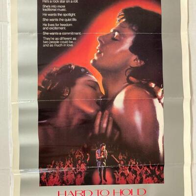 245. Rick Springfield Hard to Hold Original Movie Poster