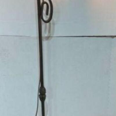200. Tall Victorian Hand Forged Lamp