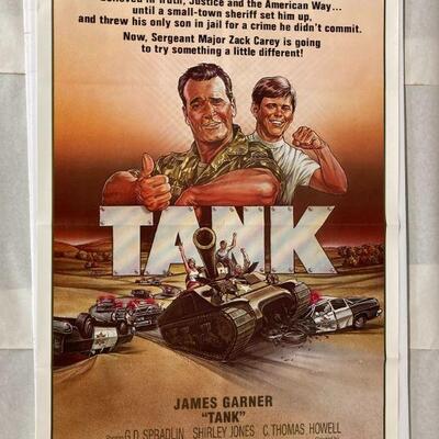 254. Original 1983 Movie Poster Art Tank