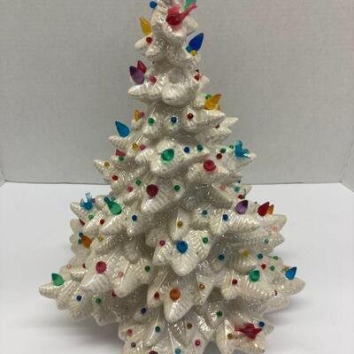 298. Vintage Ceramic Christmas Tree