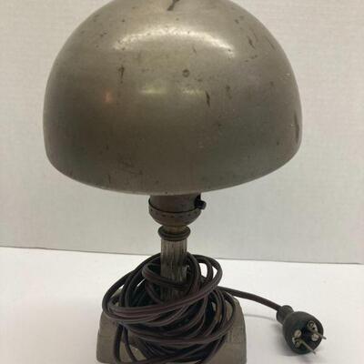 303. Two Vintage Metal Lamps