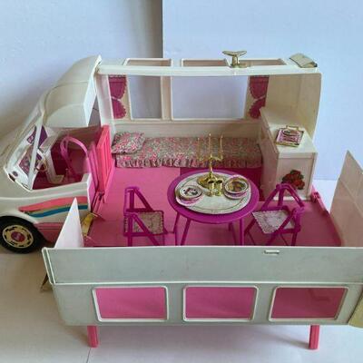 559. Vintage Barbie Magical Motor Home Camper with Accessories 