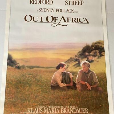 250. Original Movie Poster Art Out of Africa