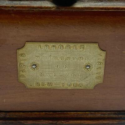 473. Vintage Metronome De Maelzel 
