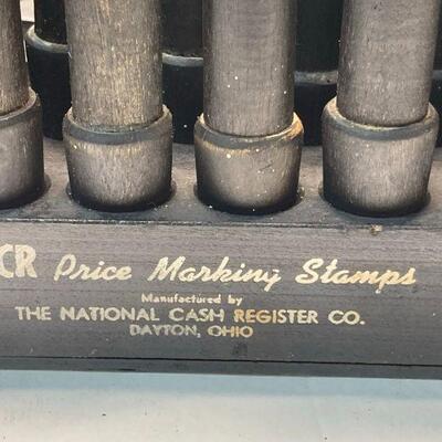 190. Vintage Market NCR Price Marking Stamps