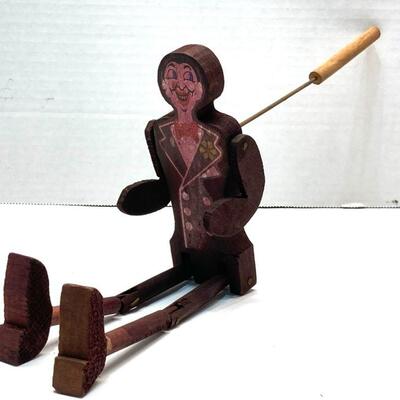 210. Steppin Sam Wooden Puppets