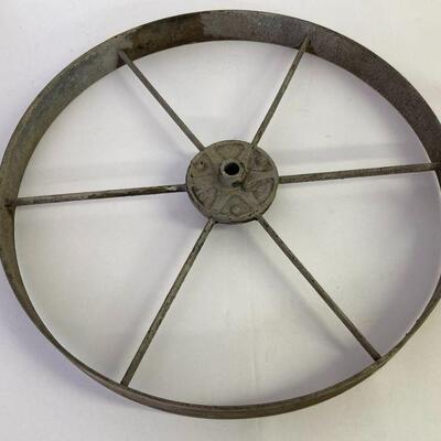 32. Two Steel Wheels Steampunk Style