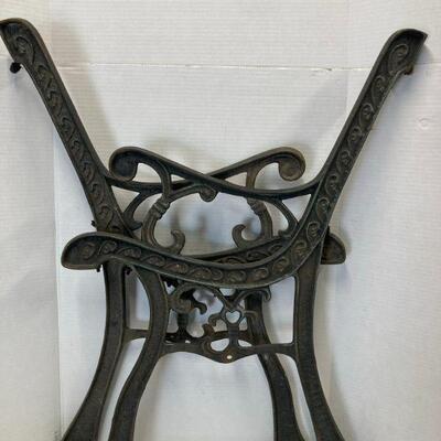 535. Vintage Cast Iron Park Bench Frames