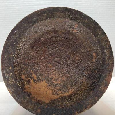 214. Early Water Pitcher Composite Material Signer Maker Unknown