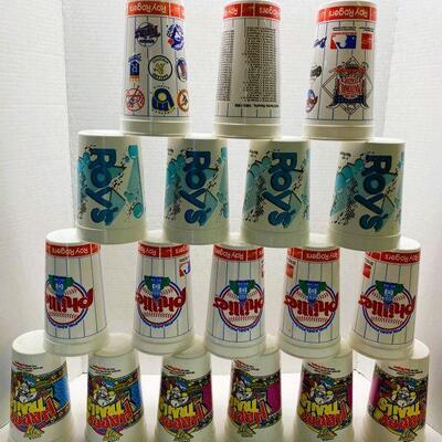 52. Lot of 18 Vintage Roy Rogers Drinking Cups