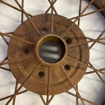 48. Model A 21-inch Wire Wheel