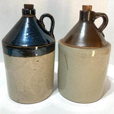 142. Pair of Stoneware Jugs