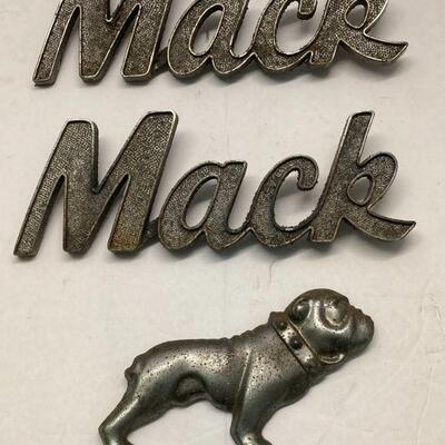 320. Lot of Three Vintage Mack Truck Advertising items