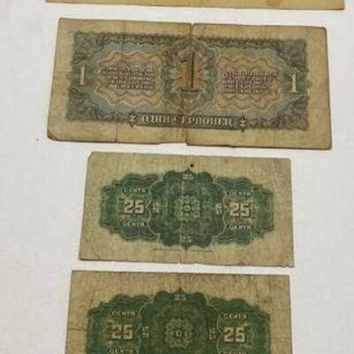 51. Lot of Foreign Currency/ Vintage Money