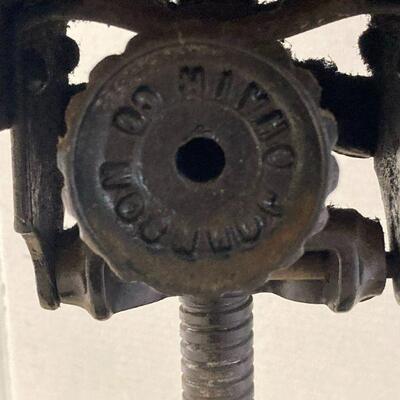 231. Vintage Office Chair on Rollers Spring Loaded Tilt Back