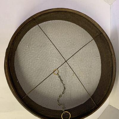 73. Vintage Handmade Sifter 18 inches