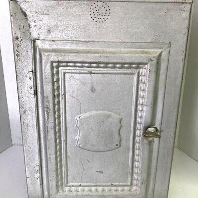 35. Vintage Tin Pie Case