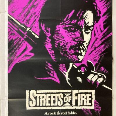 282. Original Movie Poster Streets of Fire