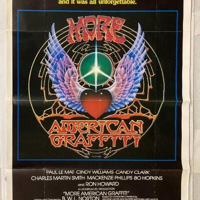 261. Original Movie Poster Art More American Graffiti