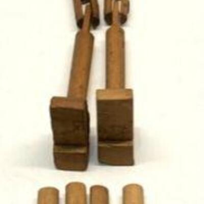 210. Steppin Sam Wooden Puppets
