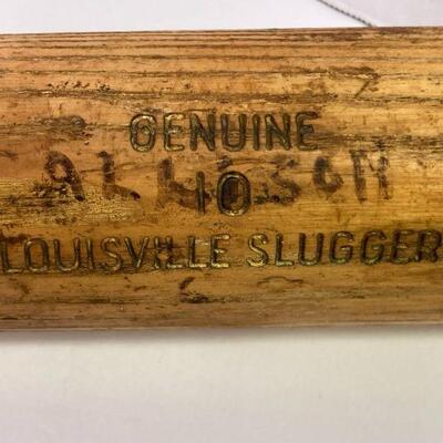 36. Louisville Slugger Wooden Baseball Bat