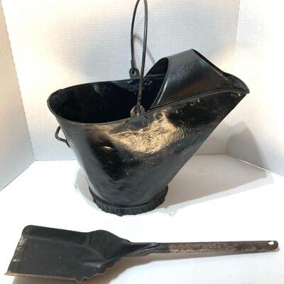 137. Coal Bucket with Shovel