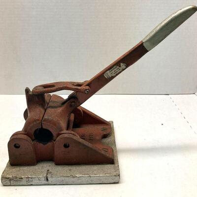 400. Vintage Industrial Fire System Pipe Joiner branded Wyhaco