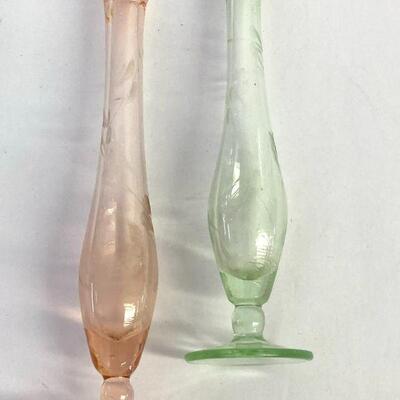 20. Four Pieces of Depression Glass