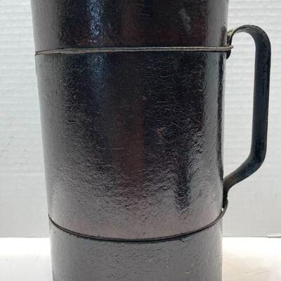 214. Early Water Pitcher Composite Material Signer Maker Unknown