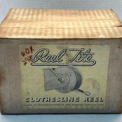 184. Clothesline Reel New in Box (Reel Tite)