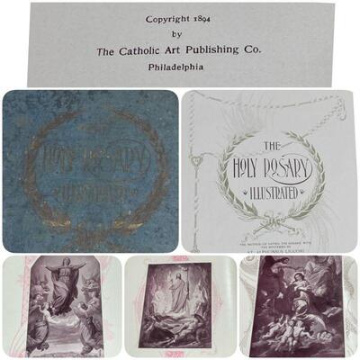 202. The Holy Rosary Illustrated Book