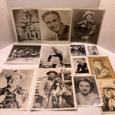 329. Large lot of Vintage Photographs from Willow Grove Park including Autographed Photographs