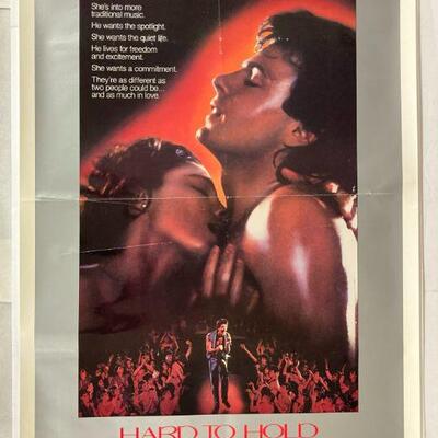 260. Original Movie Poster Art Hard to Hold