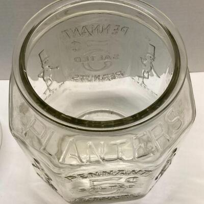 313. Original Vintage Planters Peanut Jar