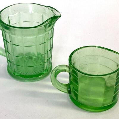 20. Four Pieces of Depression Glass