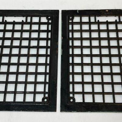 147. Cast Iron Heat Vents